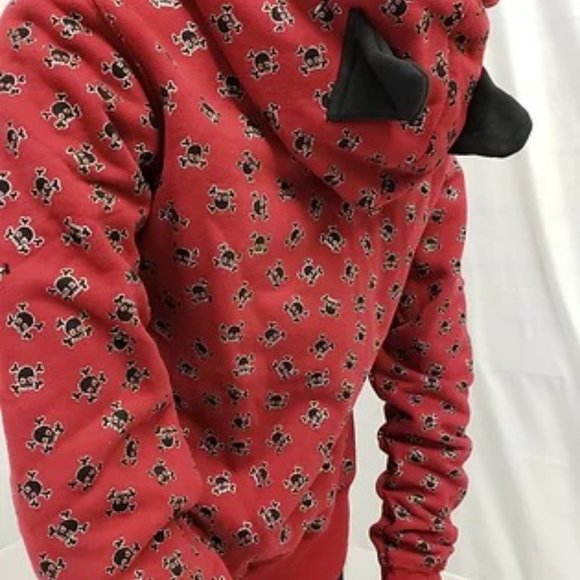 New Glitter Skull & Crossbone Hoodie - Picture 10 of 13